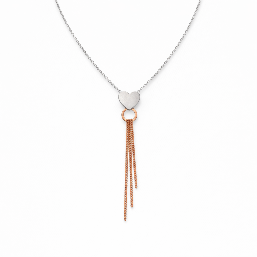 Cuore e Nappina Rosè · Argento 925