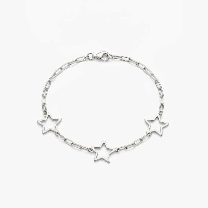 Tre Stelle · Argento 925 Rodiato