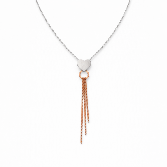 Cuore e Nappina Rosè · Argento 925