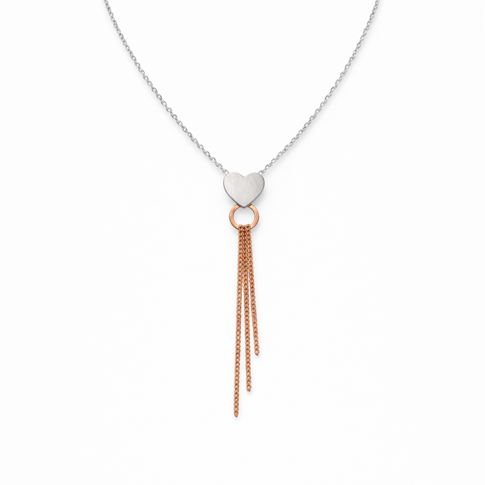 Cuore e Nappina Rosè · Argento 925