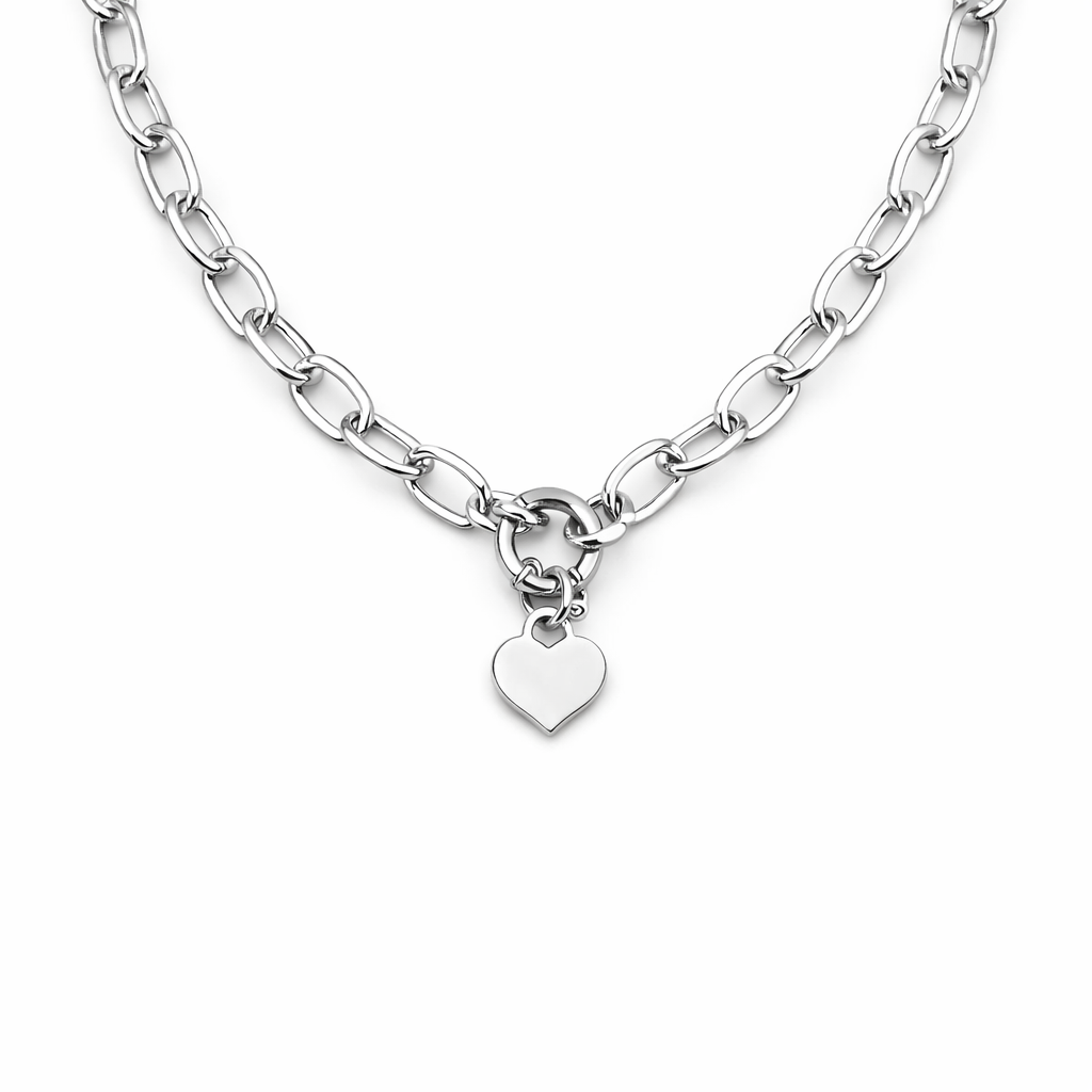 Cuore Maglia Larga · Argento 925