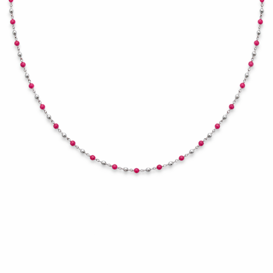 Pietre Rosse e Argento · Argento 925