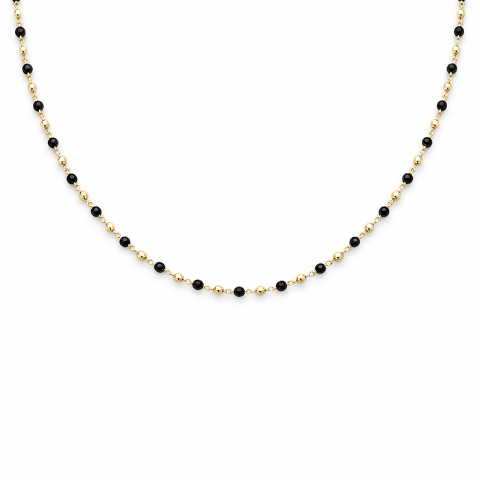 Pietre Nere e Oro · Argento 925 Dorato