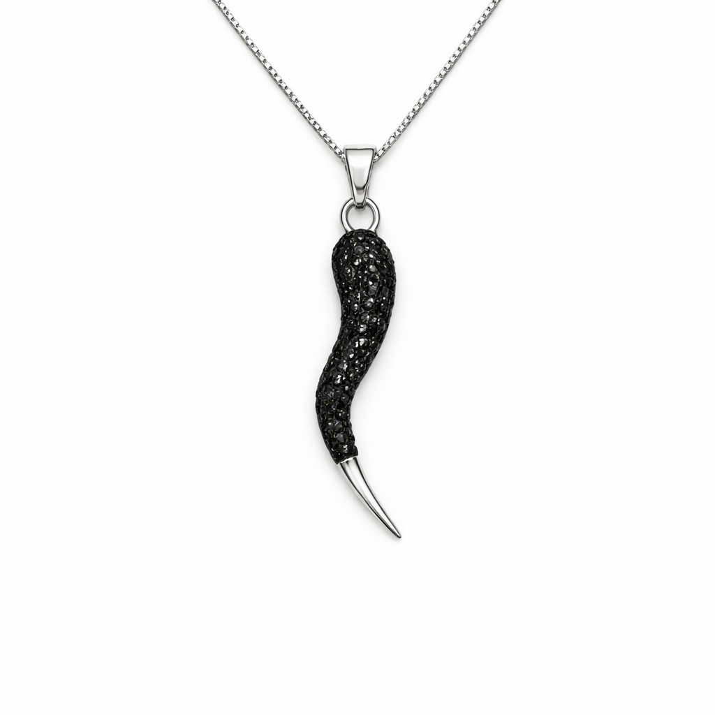 Cornetto Nero · Argento 925