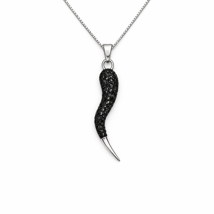 Cornetto Nero · Argento 925