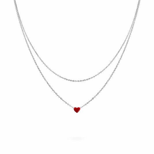 Cuore Rosso · Argento 925 Rodiato