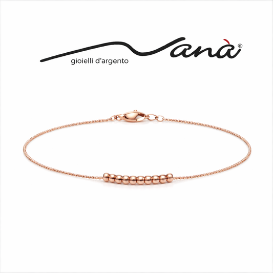 Bracciale Filo di Luce · Argento 925 Rosè