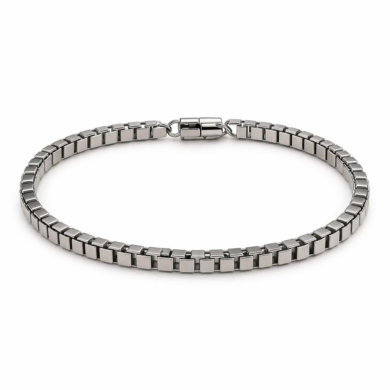 Veneziana Lucida · Uomo Argento 925 Rodiato