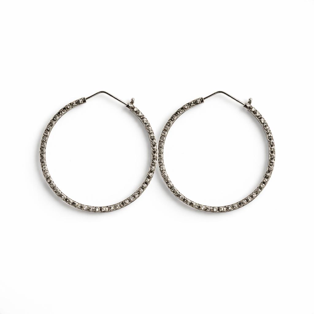 Cerchio Diamantato · Argento 925 Rodiato