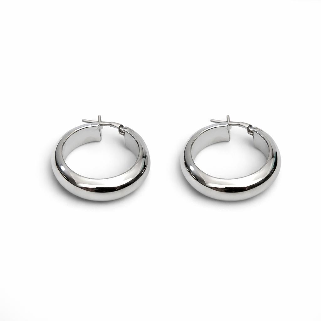 Cerchio Martellato · Argento 925 Rodiato
