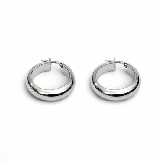 Cerchio Martellato · Argento 925 Rodiato