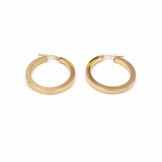 Cerchio Piatto Dorato · Argento 925