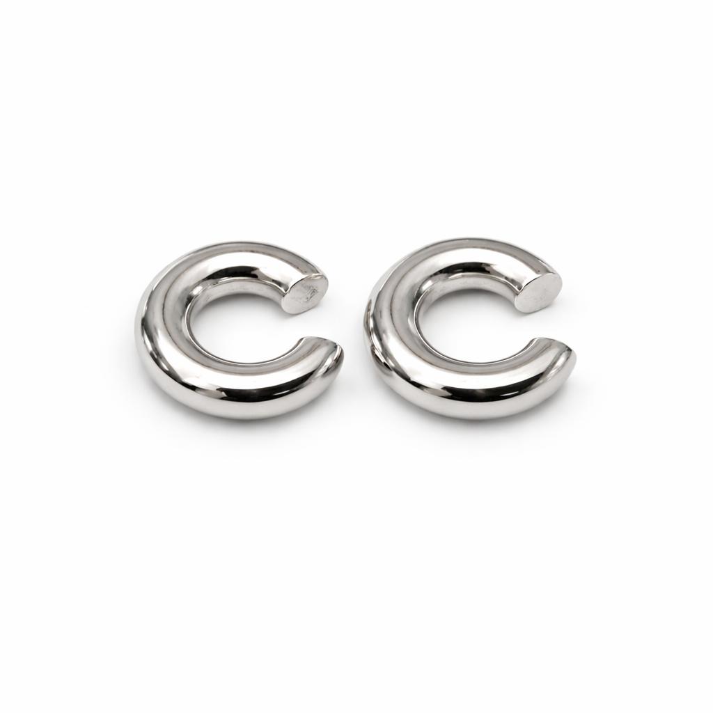 Ear Cuff Tubolare · Argento 925