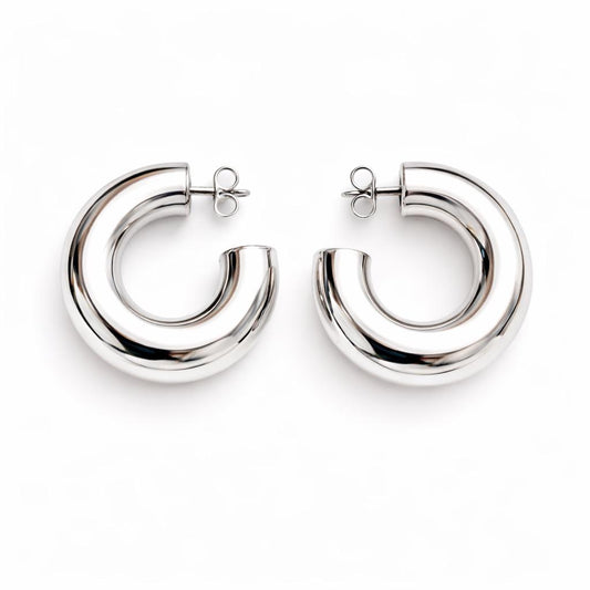 Cerchio Maxi Tubolare · Argento 925