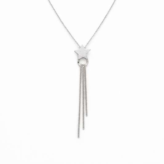 Stella con Frange · Argento 925 Rodiato