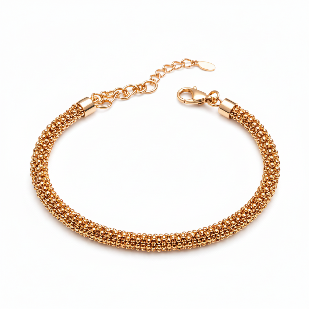 Bracciale Argento Rosè 925/1000 a Catena - NANA' Gioielli d'argento