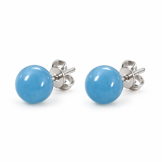 Orecchini a lobo con sfere celesti – OT1834