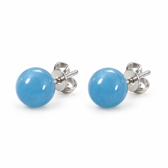 Orecchini a lobo con sfere celesti – OT1834